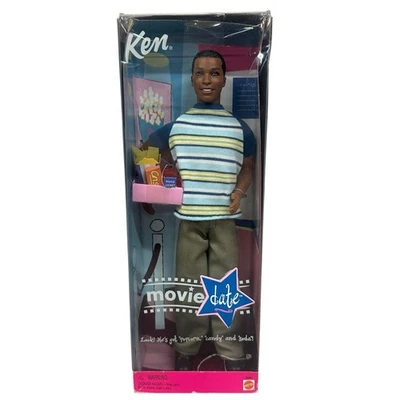 2000 Filme Data Ken Original Mattel RARO 29261 Ken Afro-Americano Novo Na Caixa - Imagem 1 de 4