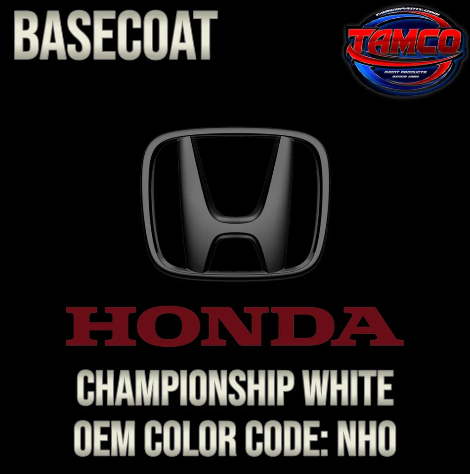 Honda Paint championship white nh0 oem basecoat Civic Integra  Type R (1 Gallon) - Imagem 1 de 1