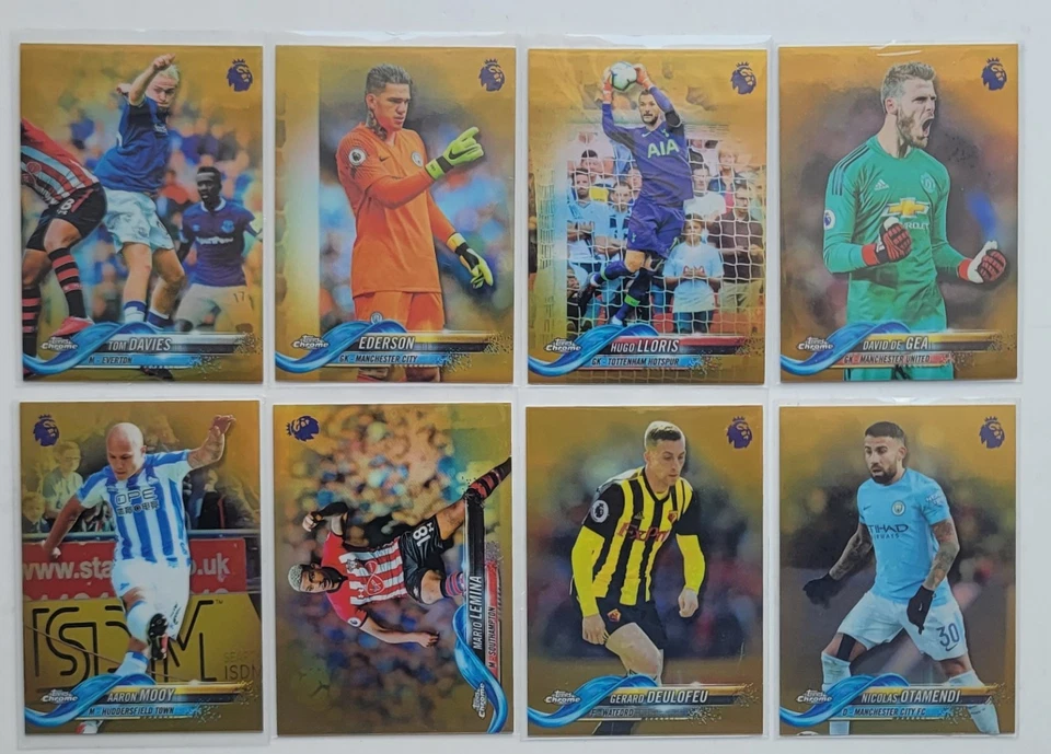 2018-19 Topps Chrome English Premier League Base Gold Refractor /50 - Singles - Image 1 of 1