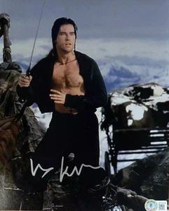 Foto firmata Val Kilmer BAS COA 8X10 Top Gun autografata autografo Beckett - Foto 1 di 1