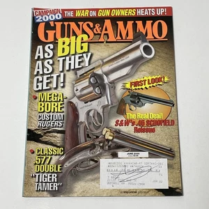 Guns & Ammo Magazine 6/2000 June Mega Bore Ruger War On Gun Owners Campaign .577 - Bild 1 von 3