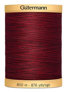 Gutermann natürliches Baumwollgarn bunt 876yd-Beere Beere - Bild 1 von 1