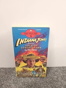 "Indiana Jones and the Gold of Genghis Khan" by "Ellen Weiss" (1985, 1st ed.) - Bild 1 von 6