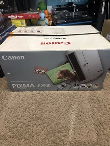 Open Box Canon PIXMA iP2000 Photo Inkjet Printer NOT TESTED SOLD AS IS - Picture 1 of 5
