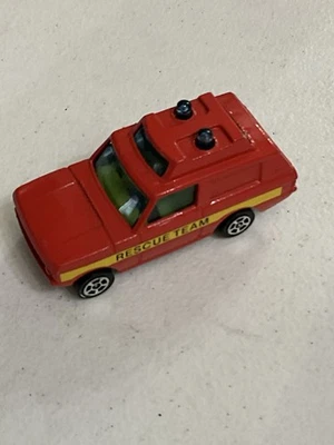 VEHÍCULO DE EMERGENCIA FUNDIDO A PRESIÓN EQUIPO DE RESCATE POLICIAL CORGI JUNIORS RANGE ROVER DE COLECCIÓN Foto 1 de 4