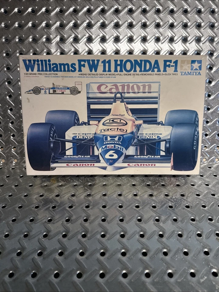 Kit modelo Tamiya Williams FW11 HONDA F-1 1/20 de Japón - Piezas depósito de chatarra Foto 1 de 4