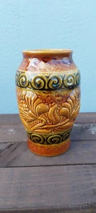 West Germany Bay Pottery Vase Ceramic 17 Cm Tall , Retro, Vintage, No 670 17 - Picture 1 of 9