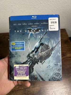 The Dark Knight (Blu-ray Disc, 2012, Steelbook) BEST BUY SEALED *** READ*** - Image 1 of 4