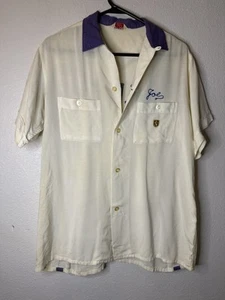Vintage 1961/62 Nat Nast Bowling Shirt ABC League Champion Joe's Shirt - Picture 1 of 19