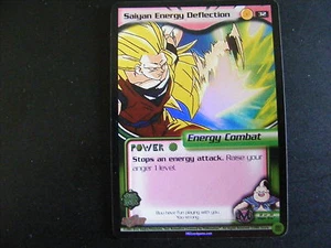 Saiyan Energy Deflection FOIL Dragonball CCG Card DBZ - Picture 1 of 1