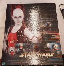 Star Wars Masterpiece Edition AURRA SING Dawn of Bounty Hunters Figure Book Set