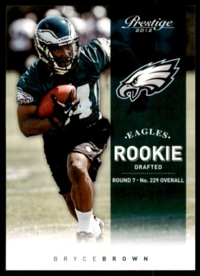2012 Panini Prestige #258 Bryce Brown - Image 1 of 2