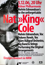 MELVIN EDMONDSON - 2007 - Nat King Cole - In Concert Tour - Poster - Köln