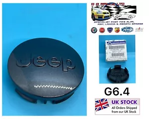 New Genuine OEM Mopar Jeep Alloy Wheel Hub Centre Cap Granite Crystal 735607642 - Picture 1 of 1