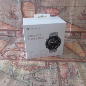 ~NEW OPEN BOX~ Amazfit T-Rex Pro, 1.3” Display, Band Color - Desert Grey - Photo 1 sur 3