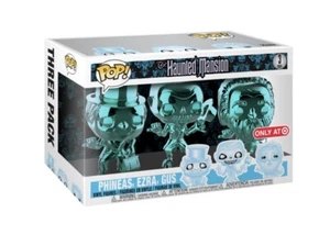 Target Exclusive Phineas, Ezra, Gus Disney The Haunted Mansion Funko Pop 3 Pack - Picture 1 of 2