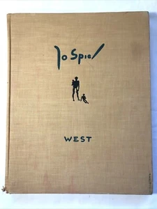 JO SPIER WEST PUBLISHED JAN. 1 1948 DUTCH ARTIST AND ADVERTISING ILLUSTRATOR - Picture 1 of 8
