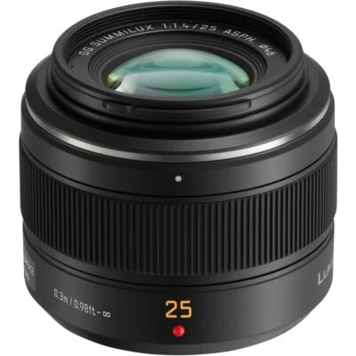 Panasonic 25mm f1.4 II Leica DG Summilux ASPH Lens - Image 1 of 4