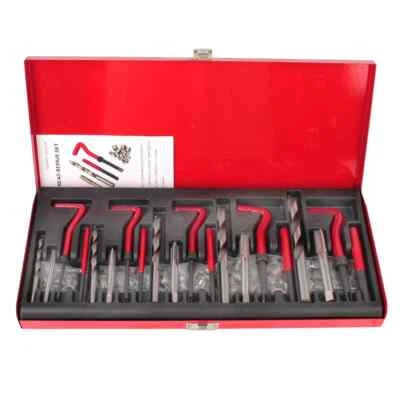 Thread Repair Tool Kit 88/131 pcs Automotive Tools Engine Block RepairDamage Kit - Image 1 of 4