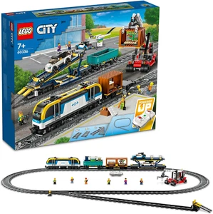 LEGO® City Freight Train 60336 Building Kit; Powered up Toy Train Set for Ages 7 - Picture 1 of 12