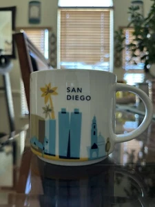 Starbucks Destination Mug 14 Oz - Been There - San Diego - Picture 1 of 1
