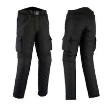 Motorbike Motorcycle Trousers Waterproof Cordura CE Armoured Cargo Biker Pants