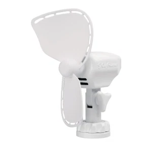 CAFRAMO ULTIMATE 12V 2-GANG 7" LÜFTER WEISS MIT FEUERZEUGSTECKER - Bild 1 von 1