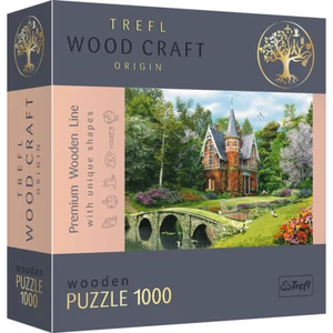 Trefl Wood Craft 1000 Piece Wooden Puzzle - Victorian House - Picture 1 of 9