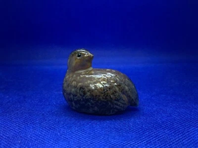 Figura Vintage Pájaro Codorniz Figura Knick-Knack Cerámica/Porcelana Hecha en Japón Foto 1 de 4