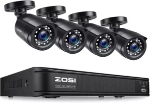 4 Camaras D Seguridad Wifi Exterior 1080P Inalambrica Con Vision Nocturna Video - Picture 1 of 11