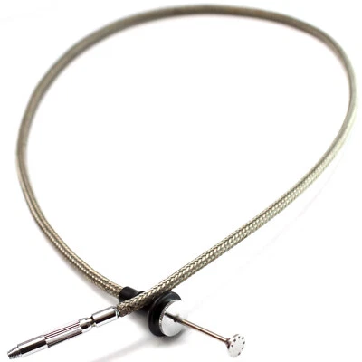 Locking Shutter Release Cable 21" 53cm 35mm 120 Film Rangefinder SLR TLR Camera - Image 1 of 4