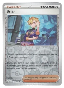 Pokemon - Briar 132/142 - Stellar Crown Reverse Foil – Single Card - Picture 1 of 1