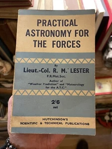 Practical Astronomy for the Forces : WWII Military Navigation Directional Stars - Imagen 1 de 7