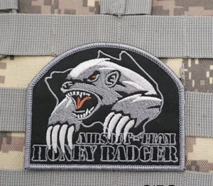STRIKING HONEY BADGER AIRSOFT TEAM SHOULDER STYLE EMBROIDERED IRON-ON PATCH... - Picture 1 of 2