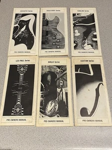 Vintage 1981 Gibson Pre Owner Manuals Les Paul Solid Body Banjo Acoustic Custom - Picture 1 of 8