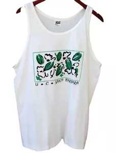 VTG UC Santa Barbara Tank Top Shirt Deadstock Anvil Size Large 90's - Picture 1 of 7