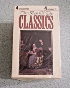 THE BEST OF THE CLASSICS 4 CASSETTE SEALED SET COMPLETE TBC-4-09001,2,3,4 - Picture 1 of 3