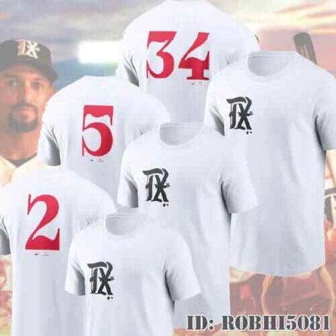 Texas Rangers 2023 City Connect All Player Name & Number Shirt S-5XL Cover