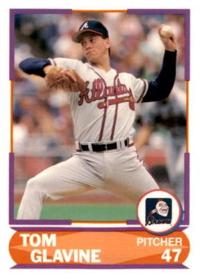 1989 SCORE YOUNG SUPERSTARS #23 Tom Glavine Braves - Image 1 of 2