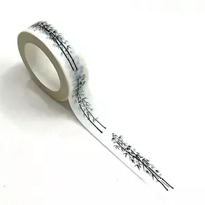 Bamboo Washi Tape Planners Junk Journals Scrapbooking Cardmaking - Picture 1 of 2