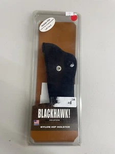 Blackhawk! 73NH16BK-L Nylon Hip Holster LH 5 1/2" 6" Barrel .22 Autos & Airguns - Picture 1 of 6