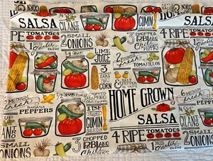 Varietà di salsa fatta in casa di Deb per Moda - ricetta sale 44 x 38" lunga #19970-11 - Foto 1 di 6