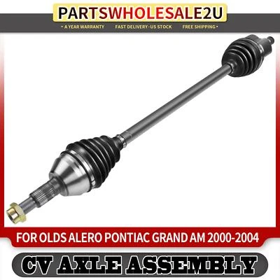 Conjunto de eje delantero derecho CV para Pontiac Grand Am Oldsmobile Alero 2000-2004 manual Foto 1 de 4