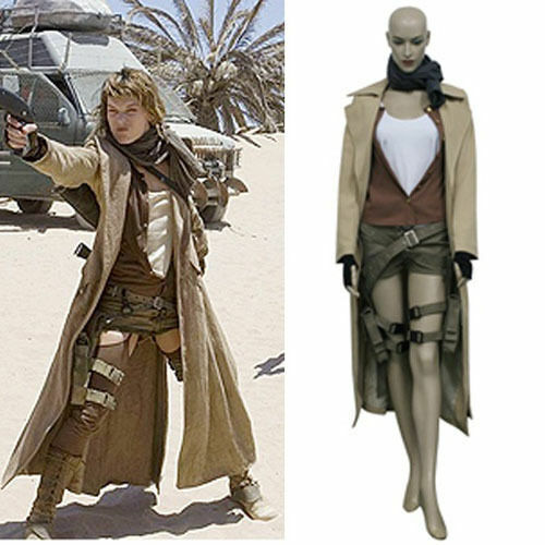 Resident Evil 6: The Final Chapter Alice Cosplay Costume - B Edition