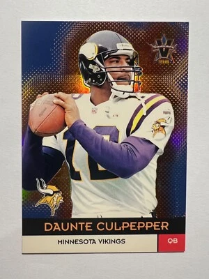 2000 Vanguard Gold #95 Daunte Culpepper #'d 54/122 Vikings - Image 1 of 2