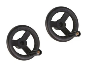 2X Milling Machine Feed Plastic Hand Wheel CNC Vertical Mill Part For Bridgeport - Picture 1 of 6