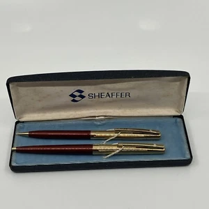 SHAEFFER Pen and Pencil Set - Vintage - Gold Tone - USA - w/Press Clip Feature - Picture 1 of 7