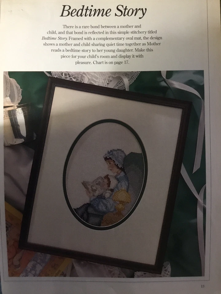 Counted Cross Stitch Pattern Bedtime Story - Image 1 of 1