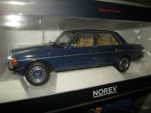 Mercedes-Benz W123 1982-1986 Norev 1:18 azul/azul en embalaje original - Imagen 1 de 1