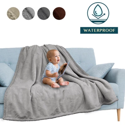Manta Impermeable para Sofá Cama Funda Protectora Resistente al Agua Grande 80x60 Foto 1 de 4